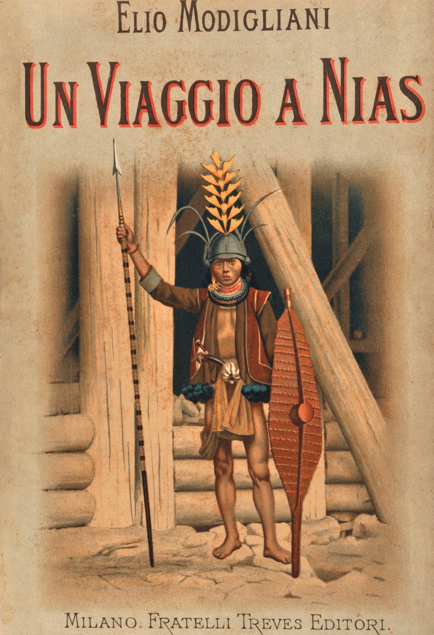 Nias people, ilustrace z 