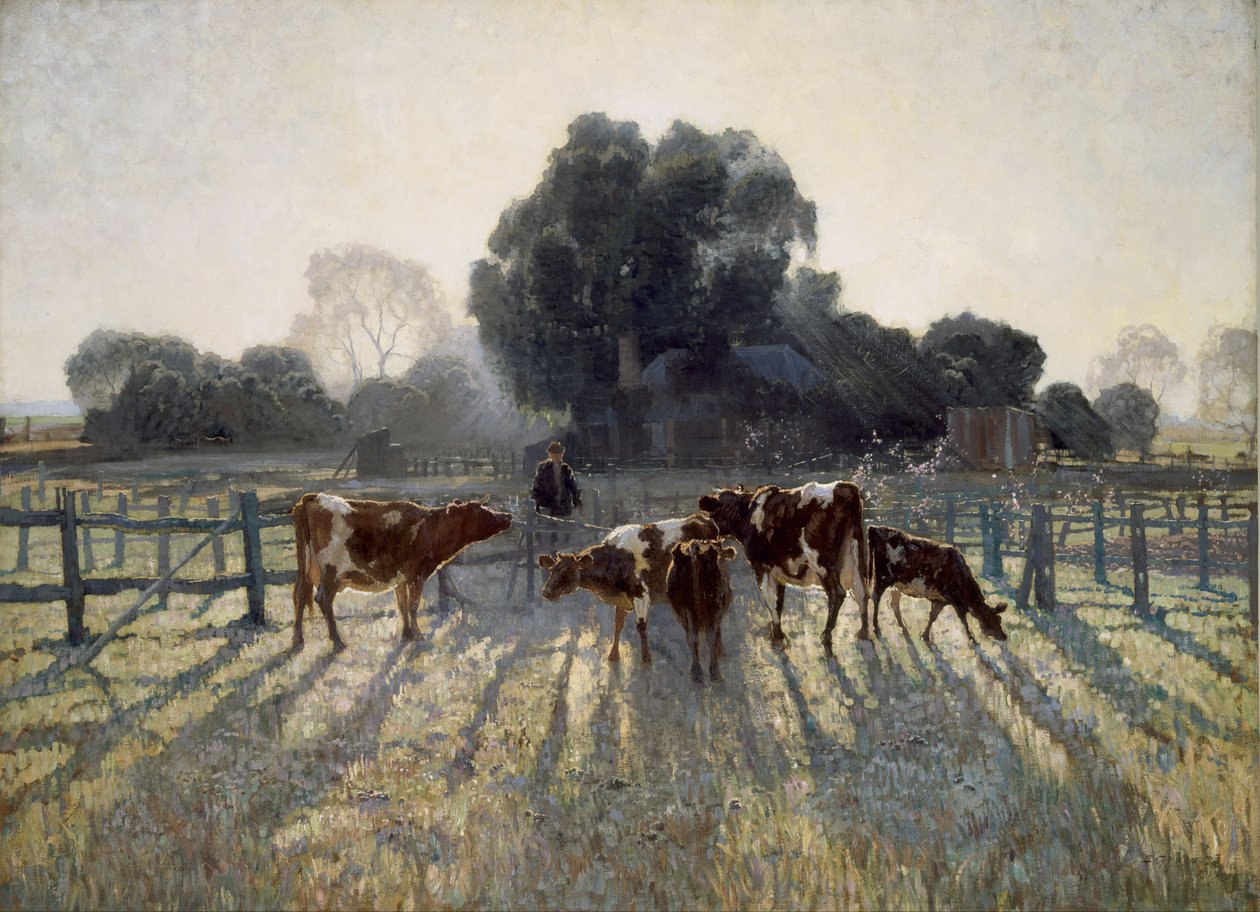 Jarní mráz od Elioth Gruner