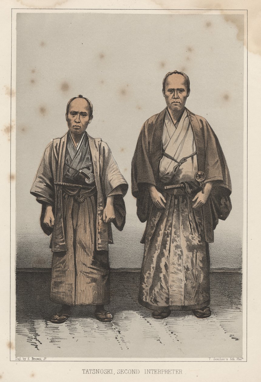 Tatsnoski, druhý tlumočník, 1855 od Eliphalet Brown