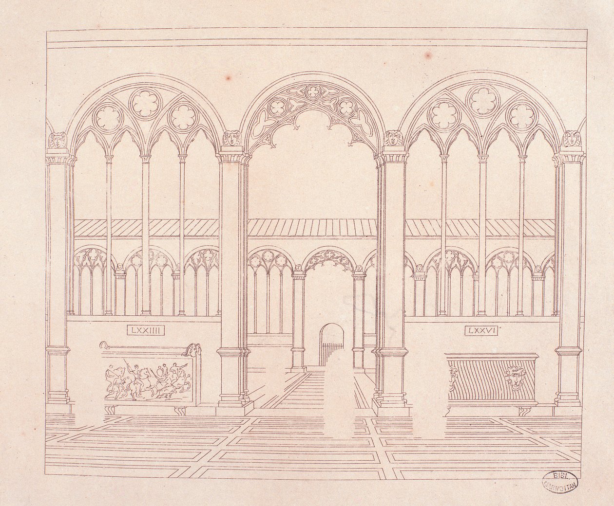 Campo Santo, Pisa od Elisa Bonaparte