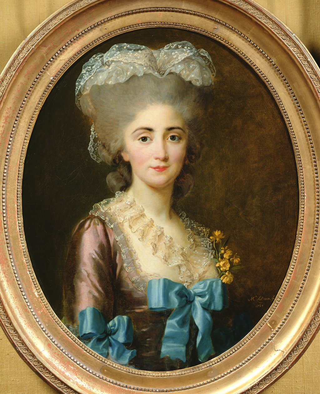 Portrét Madame Lesould, 1780 od Elisabeth Louise Vigee Lebrun