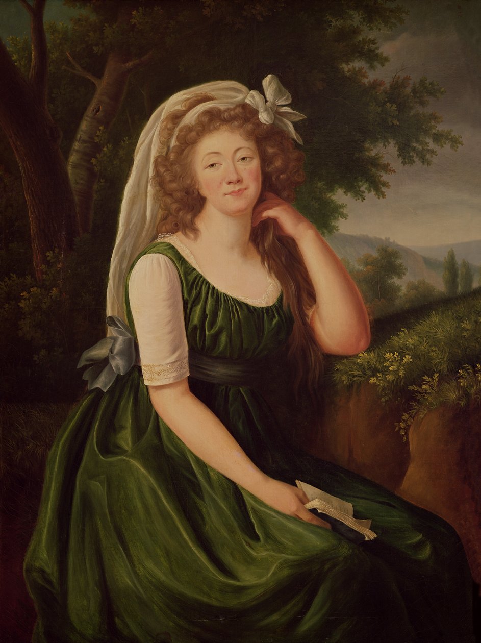 Portrét hraběnky du Barry (1743-93) 1789 od Elisabeth Louise Vigee Lebrun