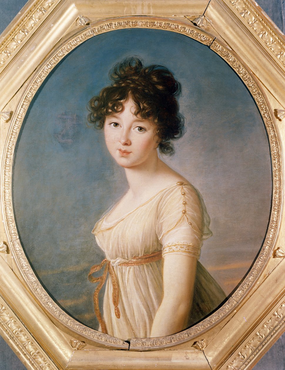 Princezna Aniela Angelika Czartoryska z Radziwill, 1802 od Elisabeth Louise Vigee Lebrun