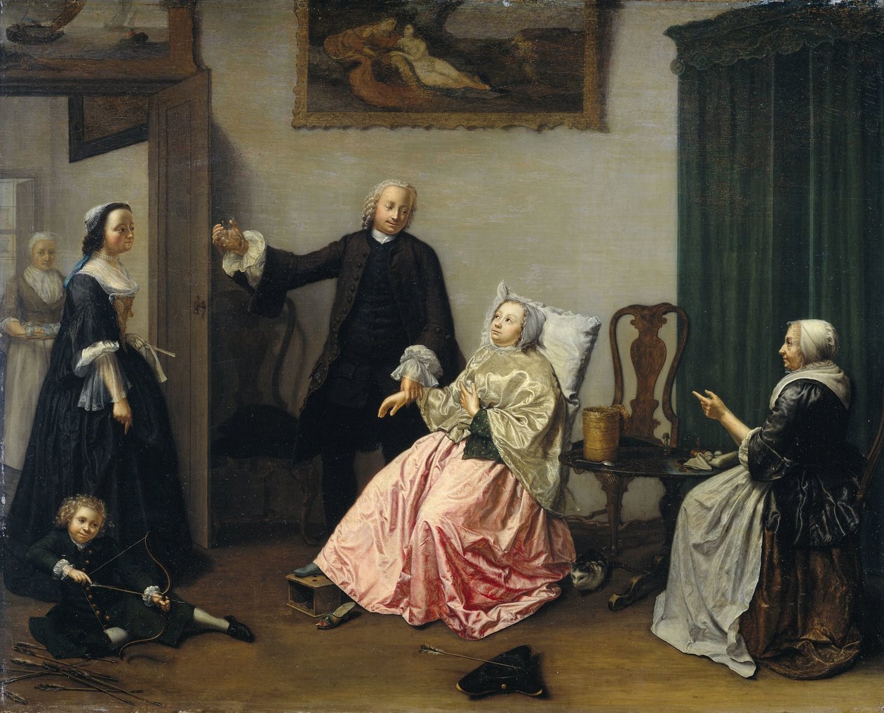 Návštěva lékaře od Elisabeth Geertruida Wassenbergh