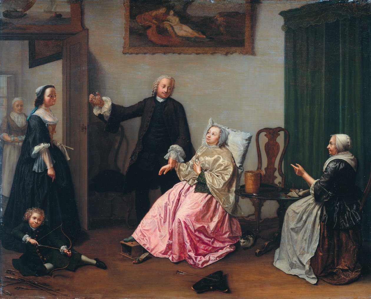 Návštěva lékaře od Elisabeth Geertruida Wassenbergh