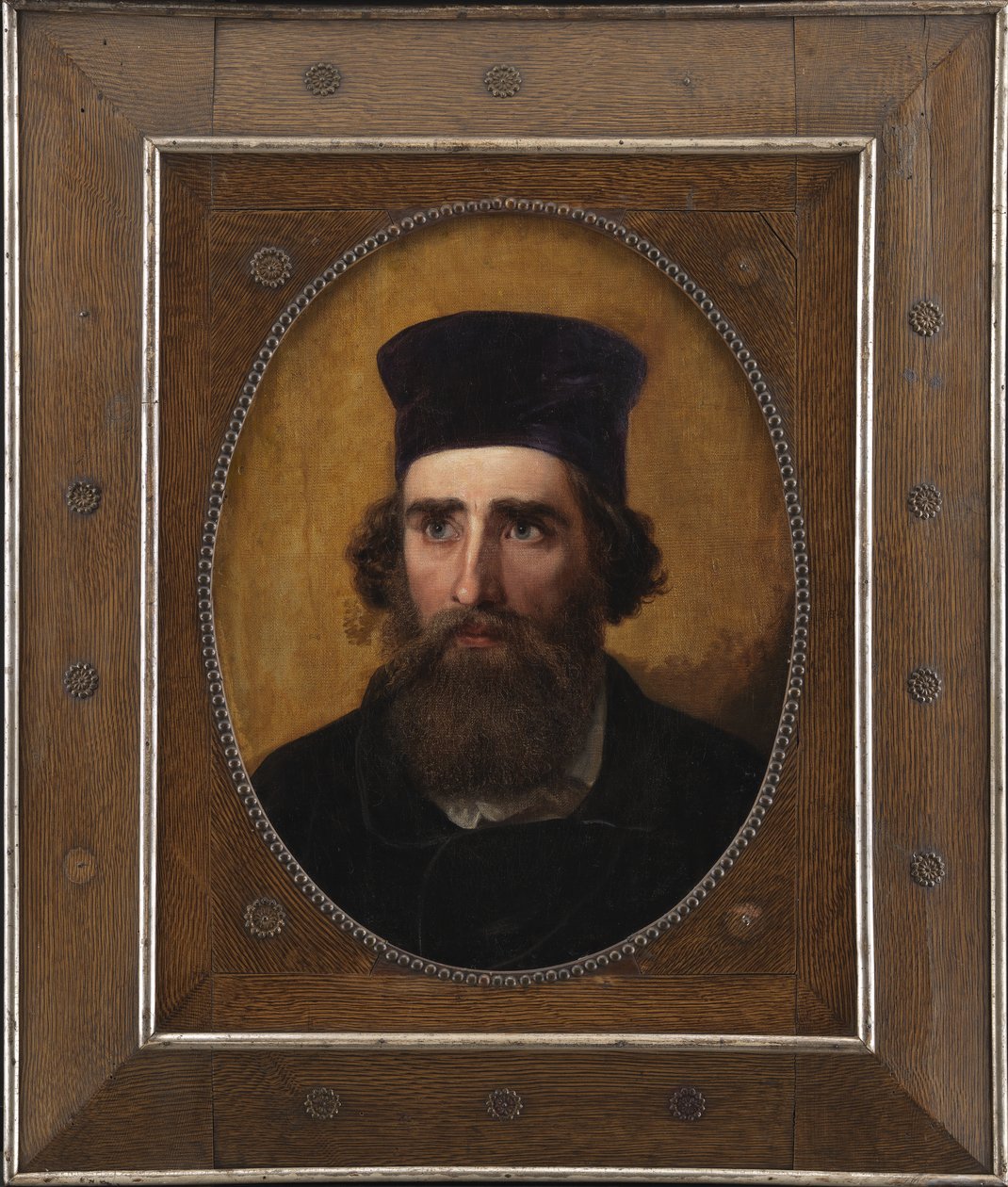 Portrét dánského malíře Thoralda Læssøe (1816-1878) od Elisabeth Jerichau Baumann