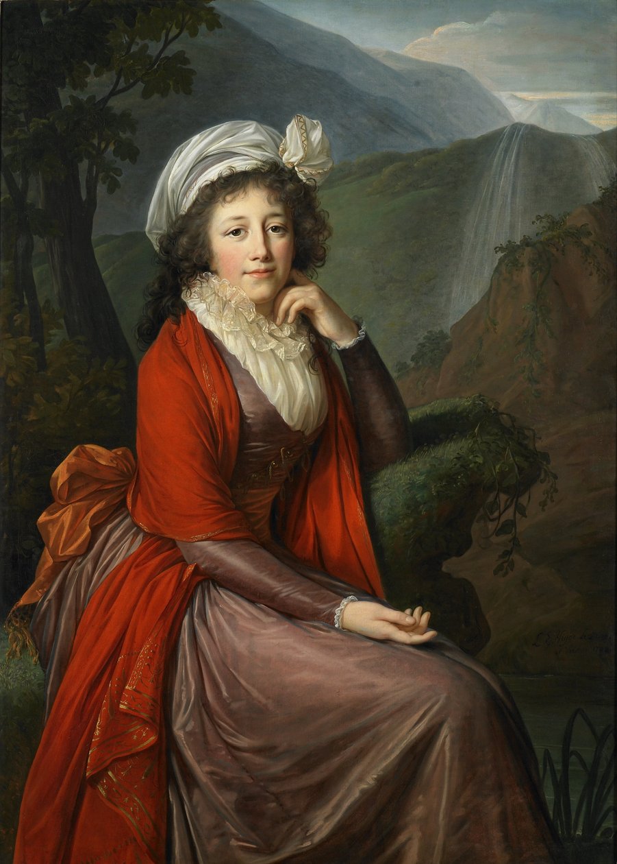Portrét hraběnky Marie Terezie Bucquoiové, rozené Parrové od Élisabeth Louise Vigée Le Brun