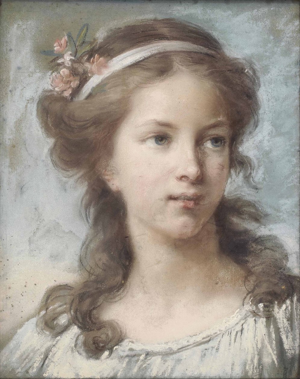 Portrét mladé dívky od Élisabeth Louise Vigée Le Brun