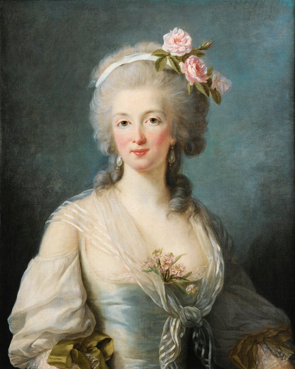 Předpokládaný portrét Jany de Valois-Saint-Rémy od Élisabeth Louise Vigée Le Brun