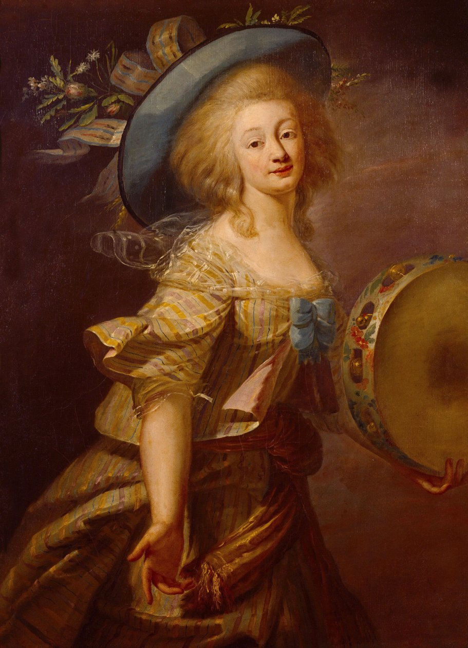 Portrét Marie-Anne de Cupis, také známý jako La Camargo od Elisabeth Louise Vigee Lebrun