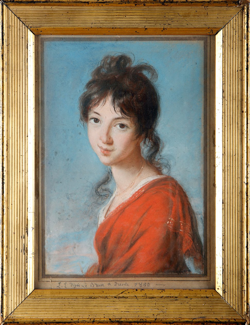 Portrét princezny Teresy Czartoryské (1785-1868) par Vigee Lebrun, Marie Louise Elisabeth (1755-1842) od Elisabeth Louise Vigee Lebrun