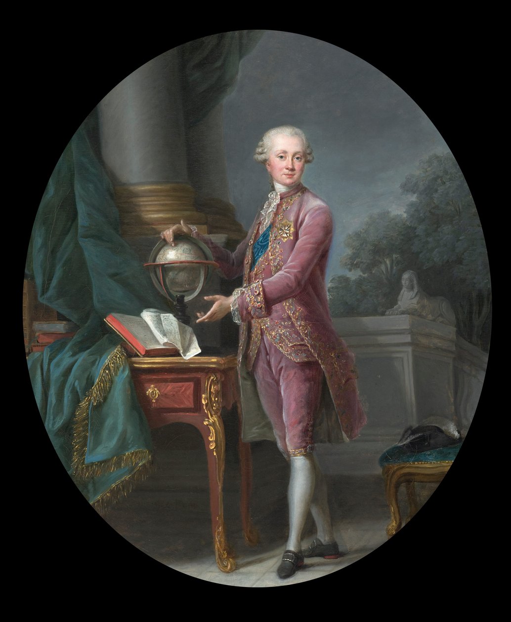 Portrét nasavského prince od Elisabeth Louise Vigee-Lebrun