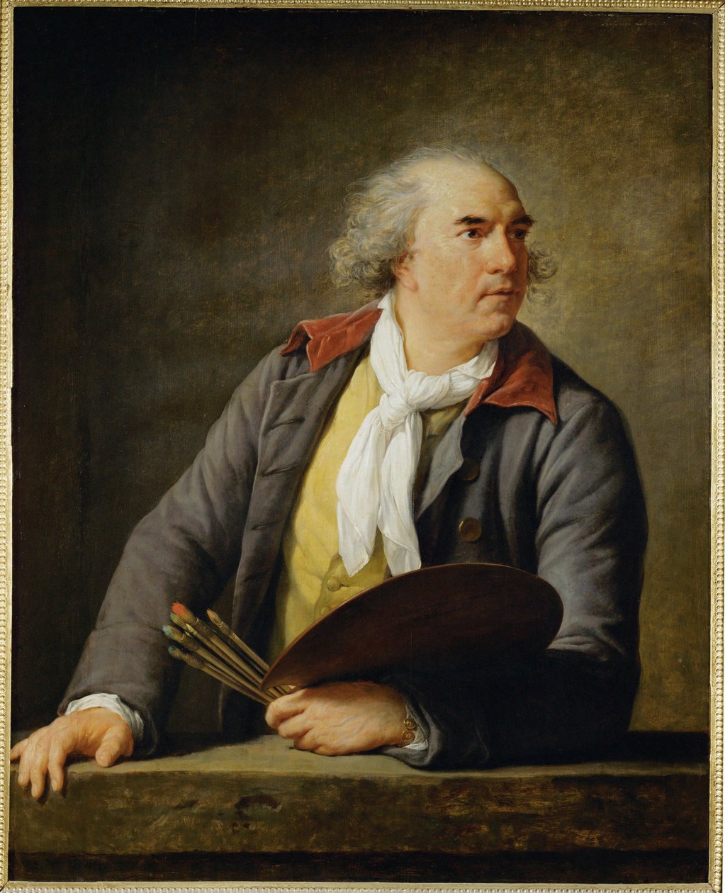Malíř Hubert Robert ... od Elisabeth Louise Vigee Lebrun