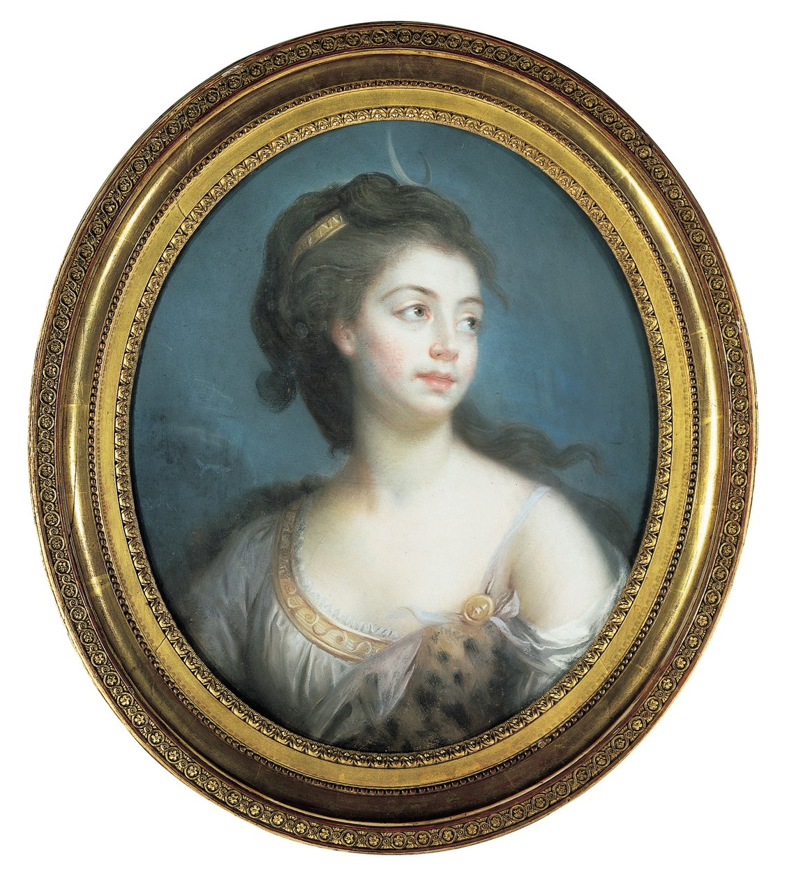 Alegorický portrét dámy jako Diana, 1777 od Elisabeth Louise Vigee Lebrun