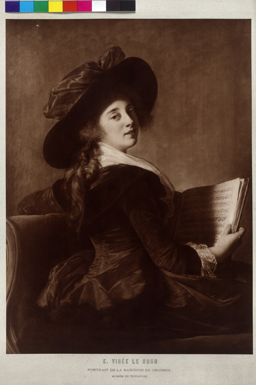 Baronka de Crussol od Elisabeth Louise Vigee Lebrun
