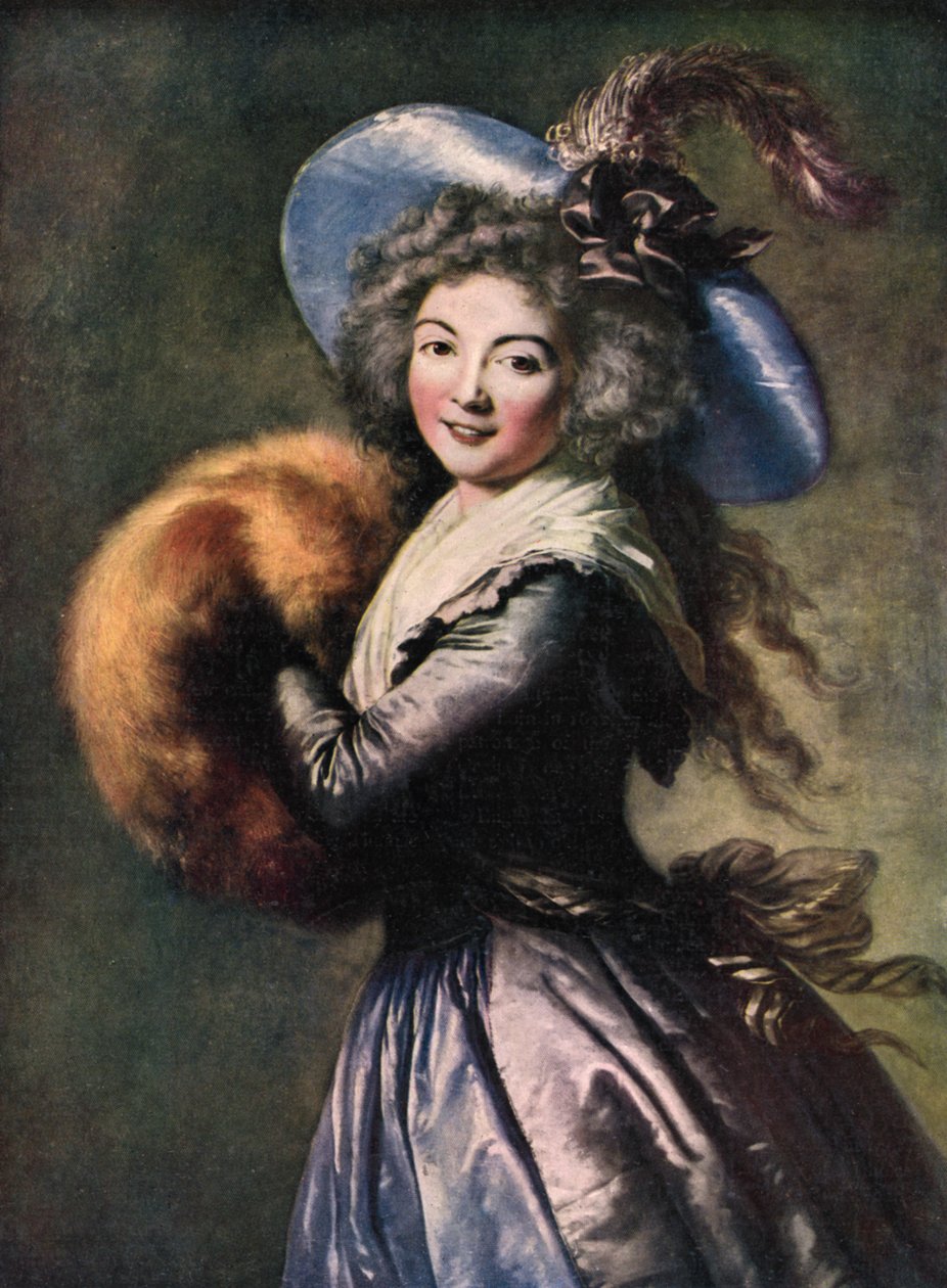 Madame Mole-Reymond, 1786 1910. od Elisabeth Louise Vigee Lebrun