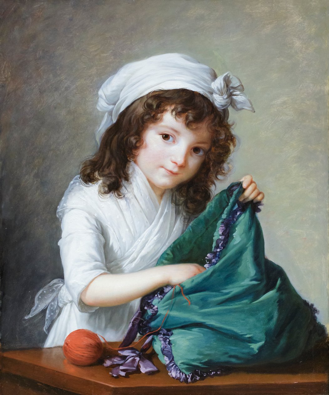 Mademoiselle Brongniart od Elisabeth Louise Vigee Lebrun