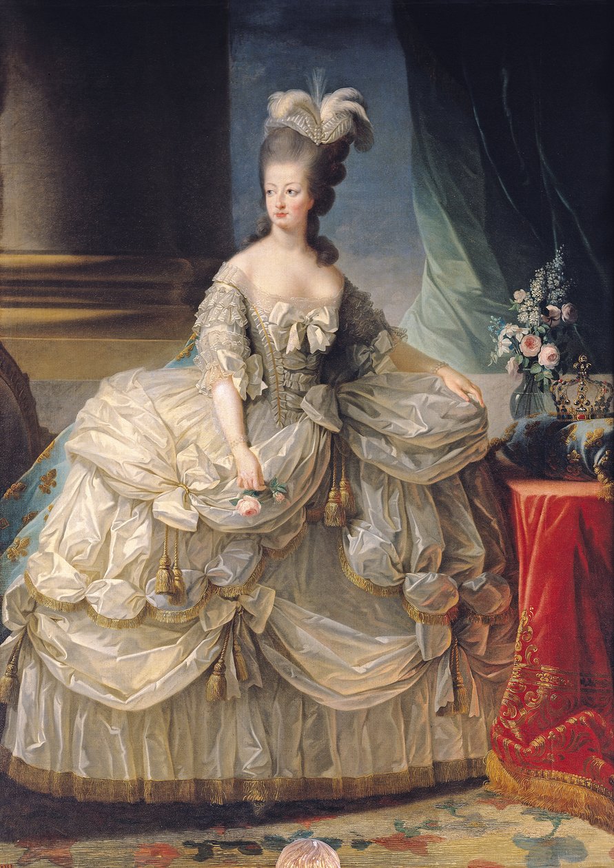 Marie Antoinetta (1755-93) královna Francie, 1779 od Elisabeth Louise Vigee Lebrun