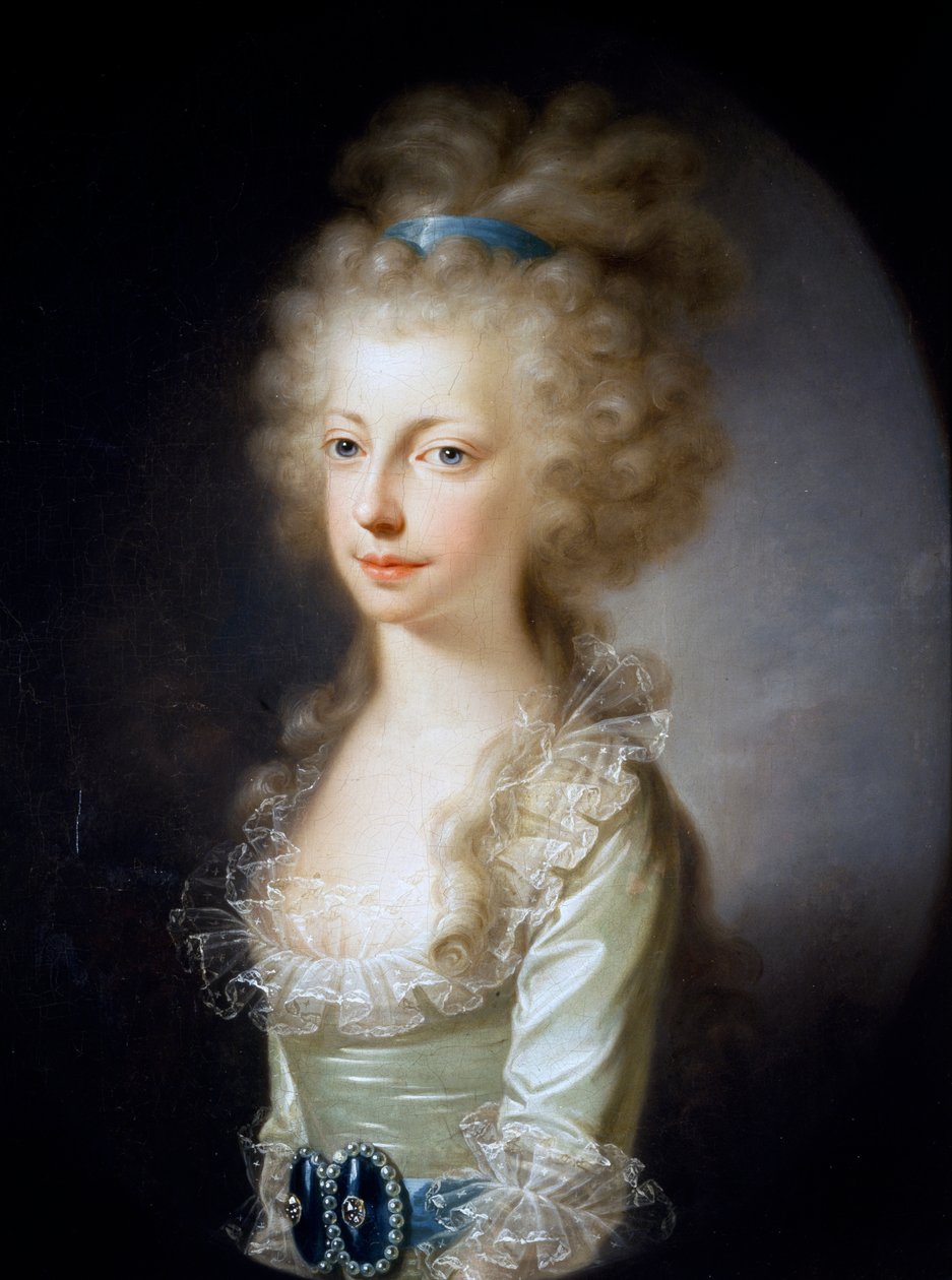 Portrét arcivévodkyně Marie Clementiny Rakouské (olej na plátně) od Elisabeth Louise Vigee Lebrun