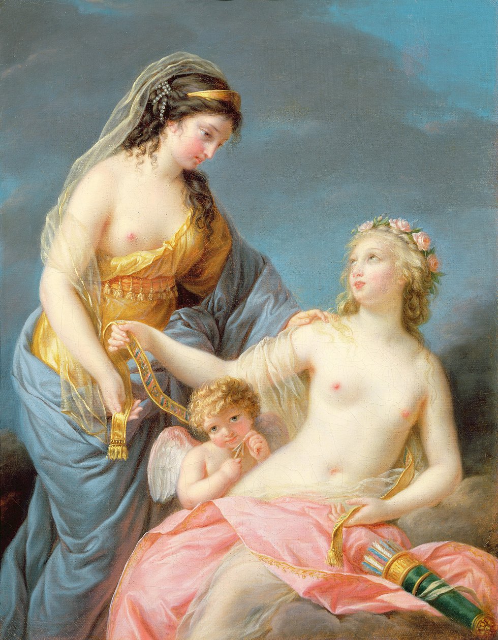 Portrét Emmy Hartové jako Sybil od Elisabeth Louise Vigee Lebrun