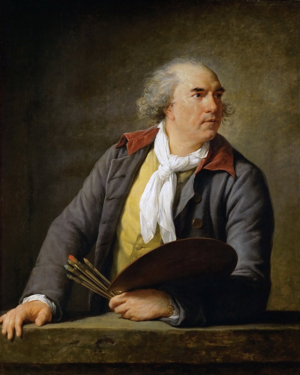Portrét Huberta Roberta 1733-1808, 1788. od Elisabeth Louise Vigee Lebrun