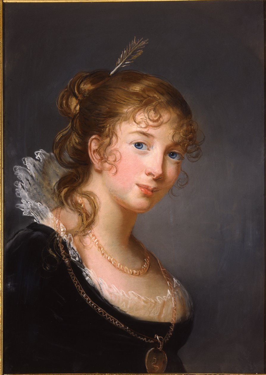 Portrét Louisy, princezny Radziwill od Elisabeth Louise Vigee Lebrun