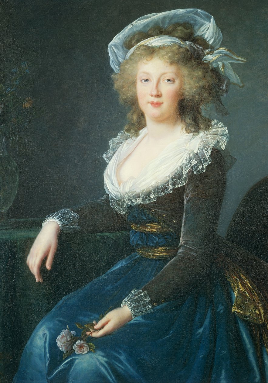 Portrét Marie Terezie Bourbonsko-Neapolské od Elisabeth Louise Vigee Lebrun