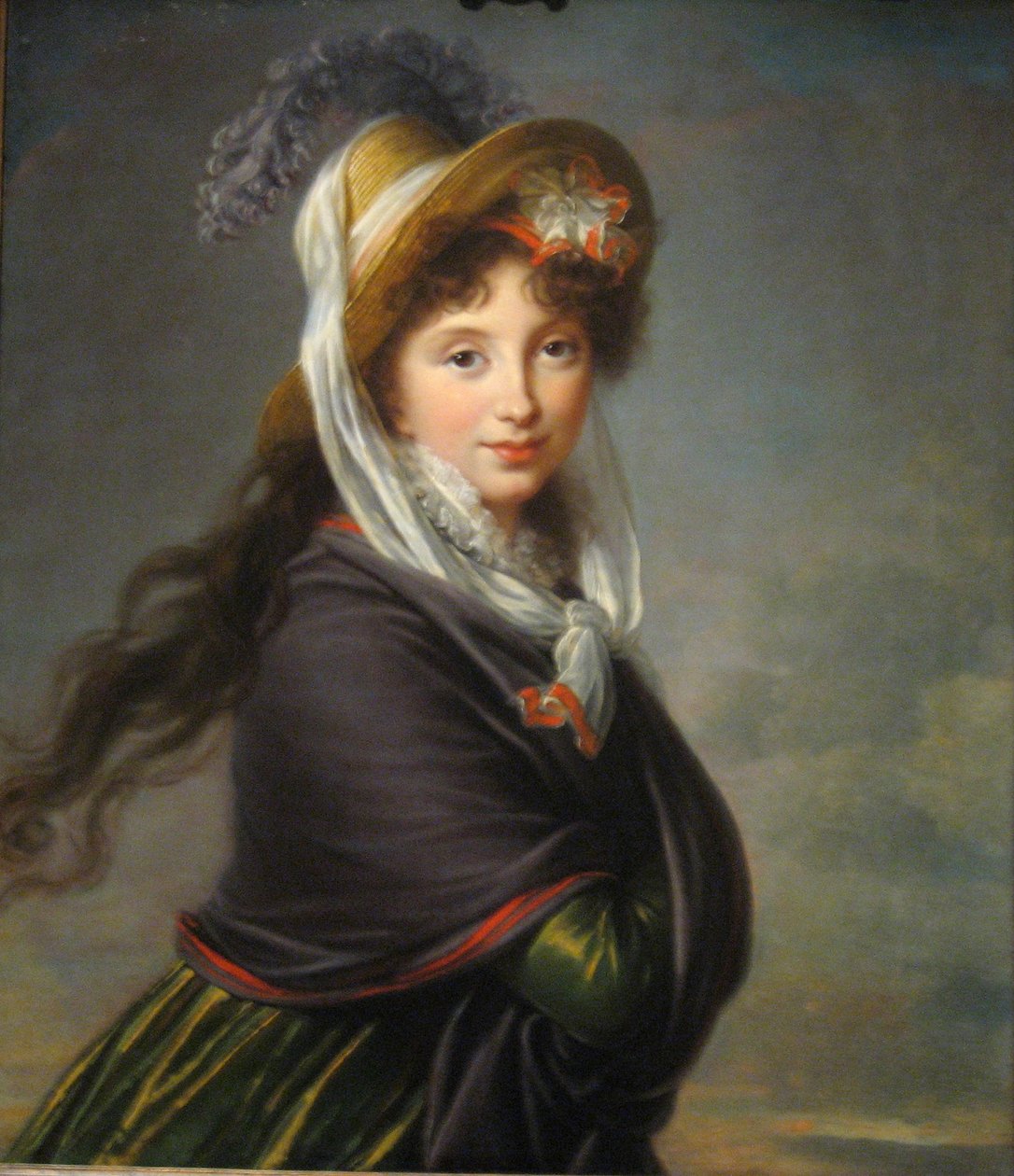 Portrét princezny Iriny Ivanovny Vorontsové, rozené Izmaylové 1768-1848, cca 1797 od Elisabeth Louise Vigee Lebrun