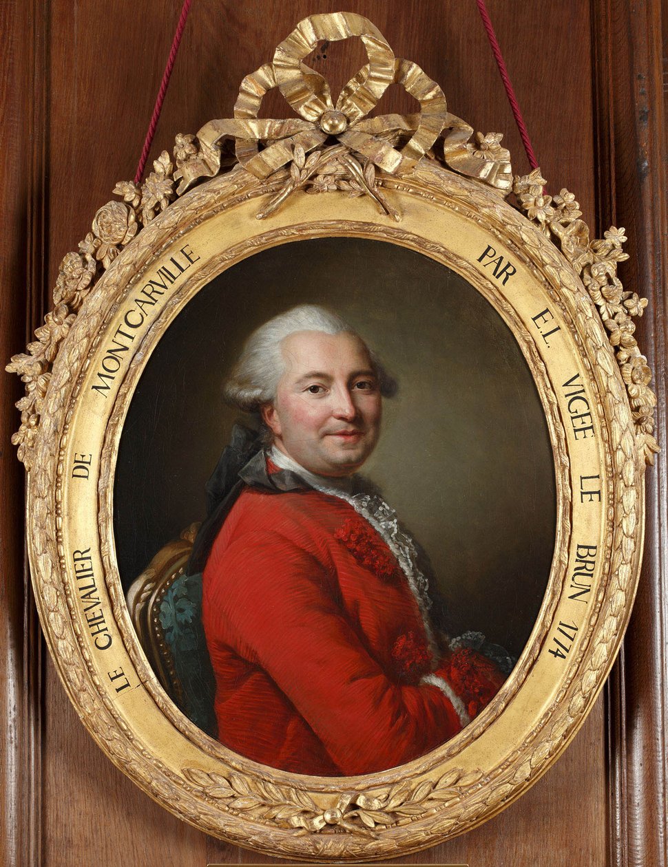 Portrét Roberta Benêta de Montcarville 1698-1771, cca 1770. od Elisabeth Louise Vigee Lebrun