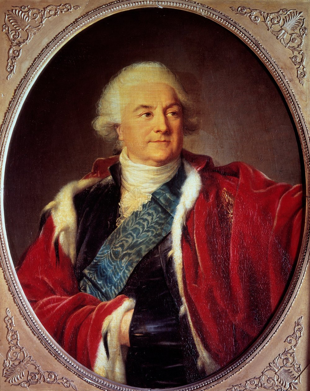 Portrét Stanislaus Auguste Poniatowski (1732-1798) Polský král Obraz Marie Elisabeth Louise Vigee Le brun (nebo Vigee-Lebrun nebo Vigee Lebrun) (1755-1842) 1797 Sun. 0,93x0,74 m Zámecké muzeum Versailles od Elisabeth Louise Vigee Lebrun