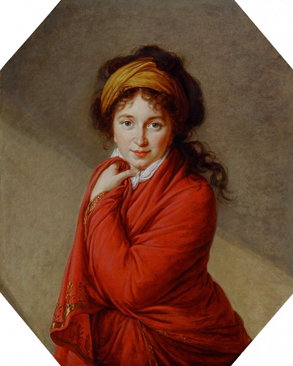 Portrét Varvary Nikolajevny Goloviny 17661821, rozené Golitsyny, 1797-1799 od Elisabeth Louise Vigee Lebrun