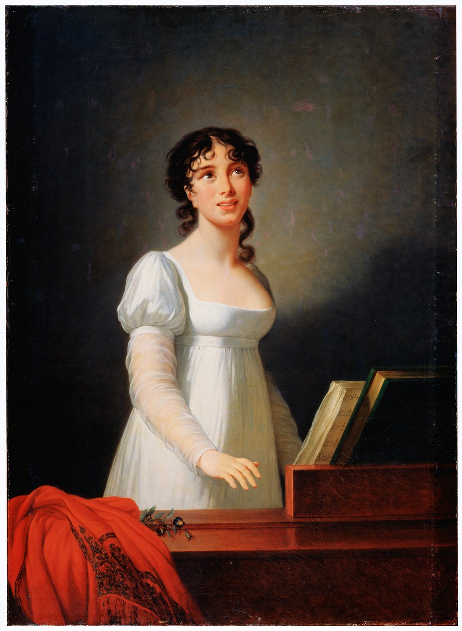 Portrét italské zpěvačky Angeliky Catalani, konec 18. a začátek 19. století od Elisabeth Louise Vigee Lebrun