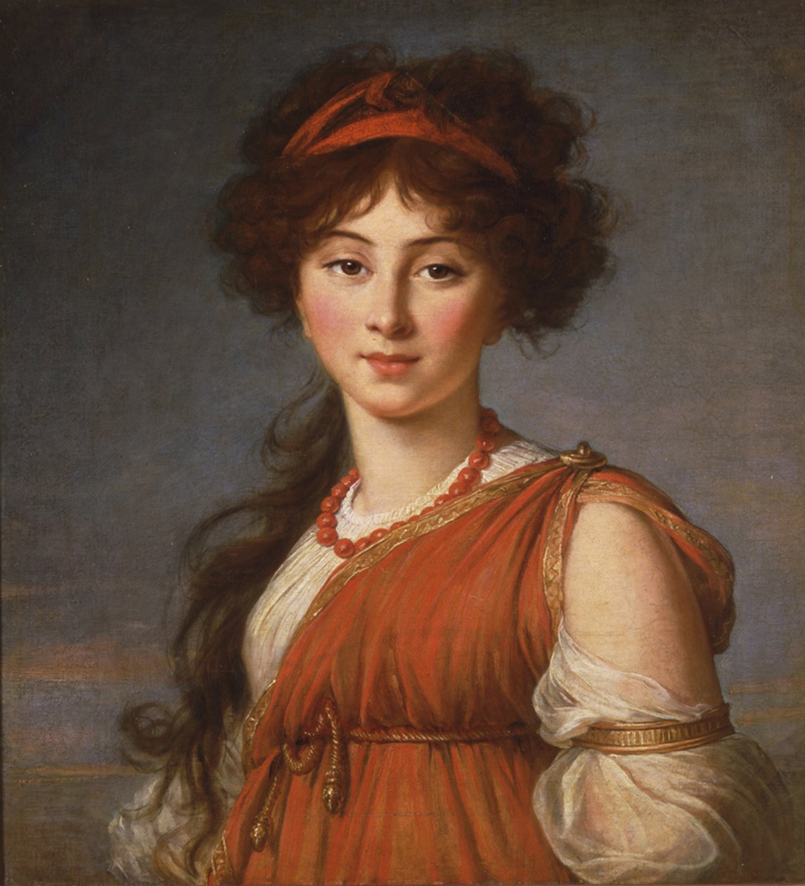 Varvara Ivanovna Naryshkina, rozená Ladomirsky 1785-1840, 1800 od Elisabeth Louise Vigee Lebrun