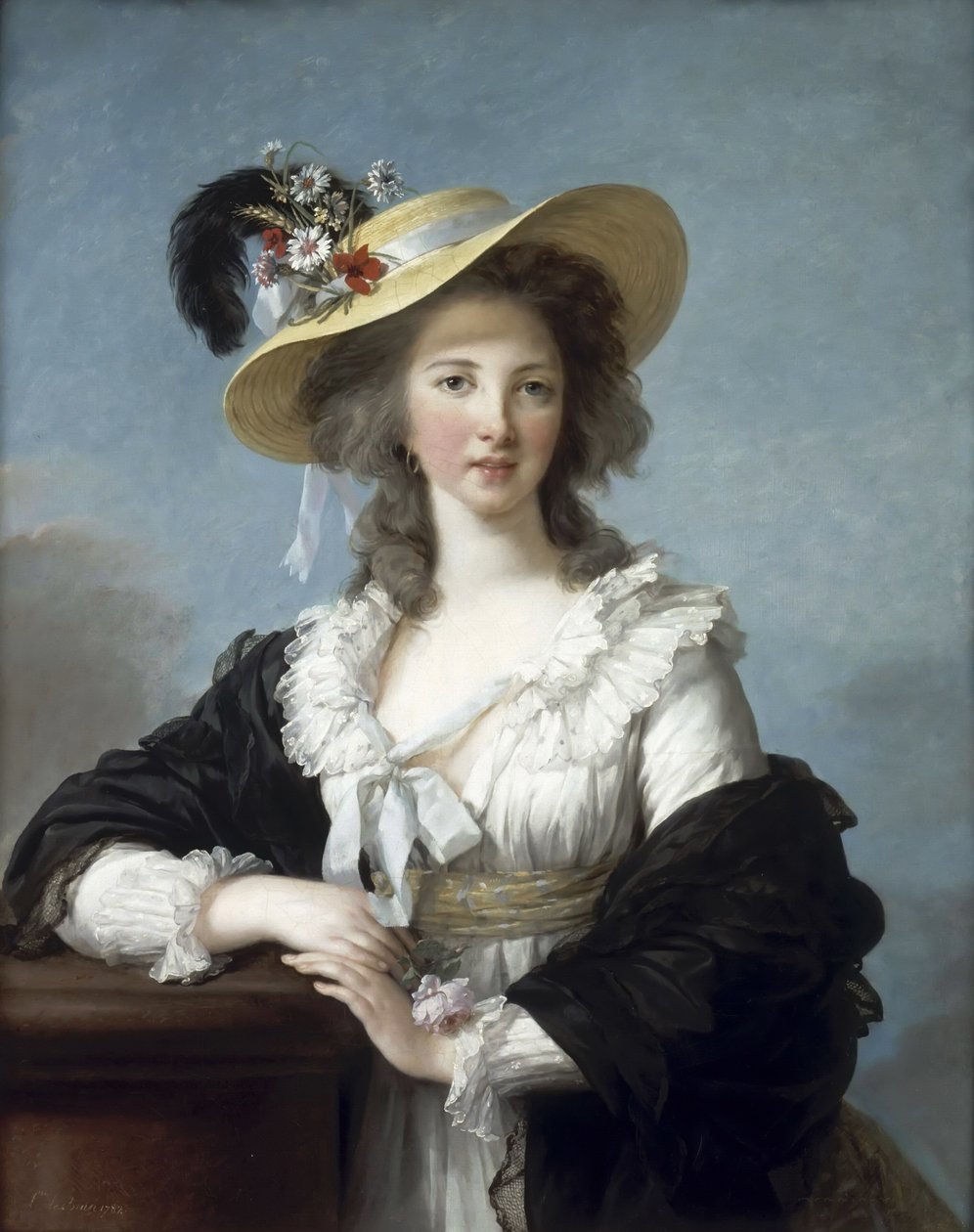 Yolande Martine Gabrielle de Polastron, vévodkyně z Polignacu od Elisabeth Louise Vigee Lebrun