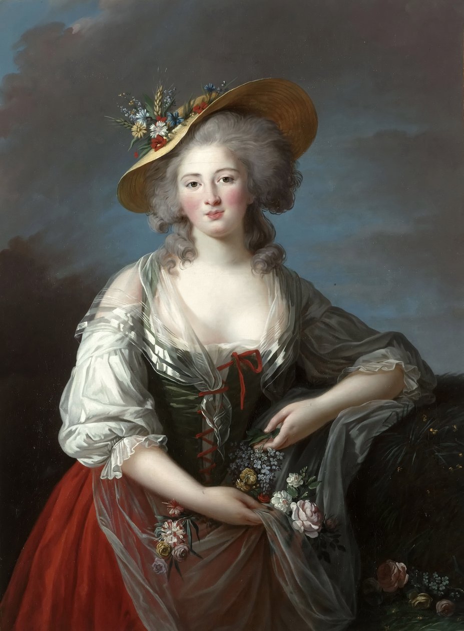 Élisabeth Filipínská Marie Hélène de Bourbon od Elisabeth Louise Vigee Lebrun