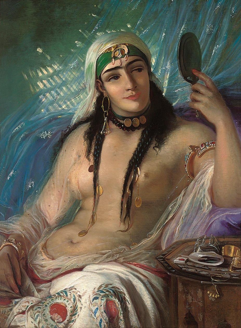Odaliska od Elisabeth Maria Anna Jerichau Baumann