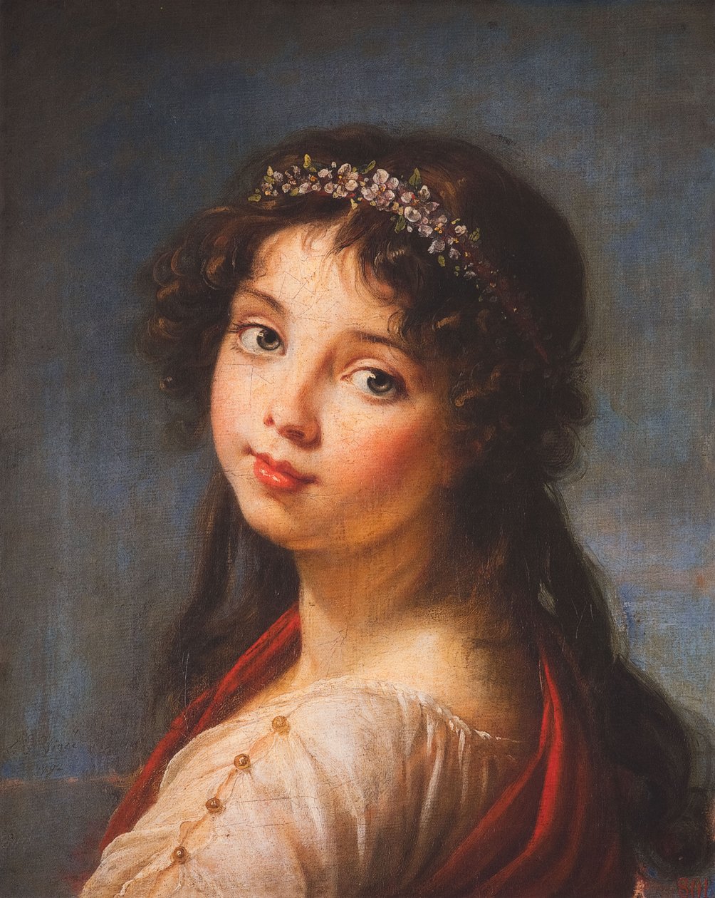 Julie Lebrunová. Obraz Elisabeth Vigée-Lebrun od Elisabeth Vigée Lebrun
