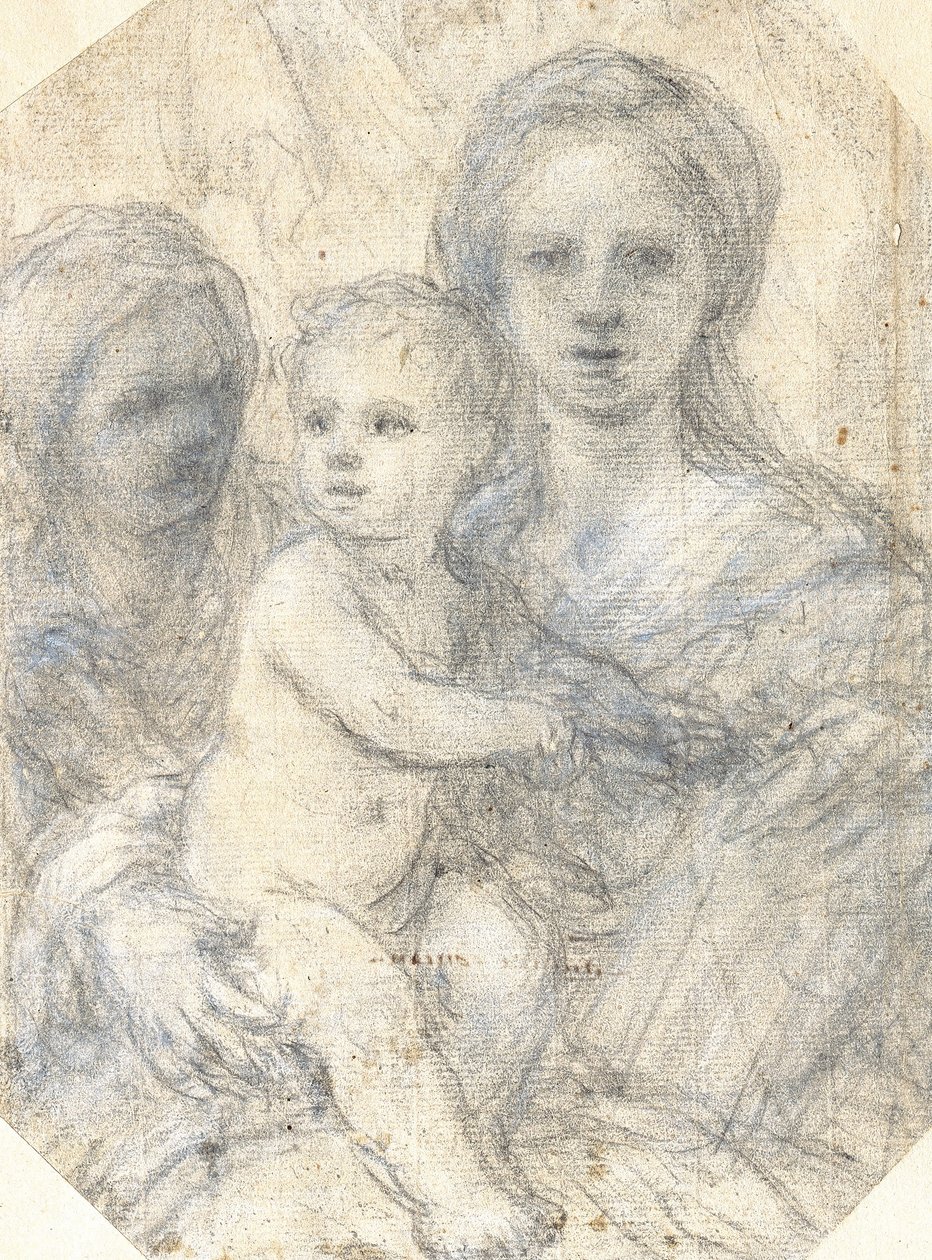 Madonna a dítě od Elisabetta Sirani