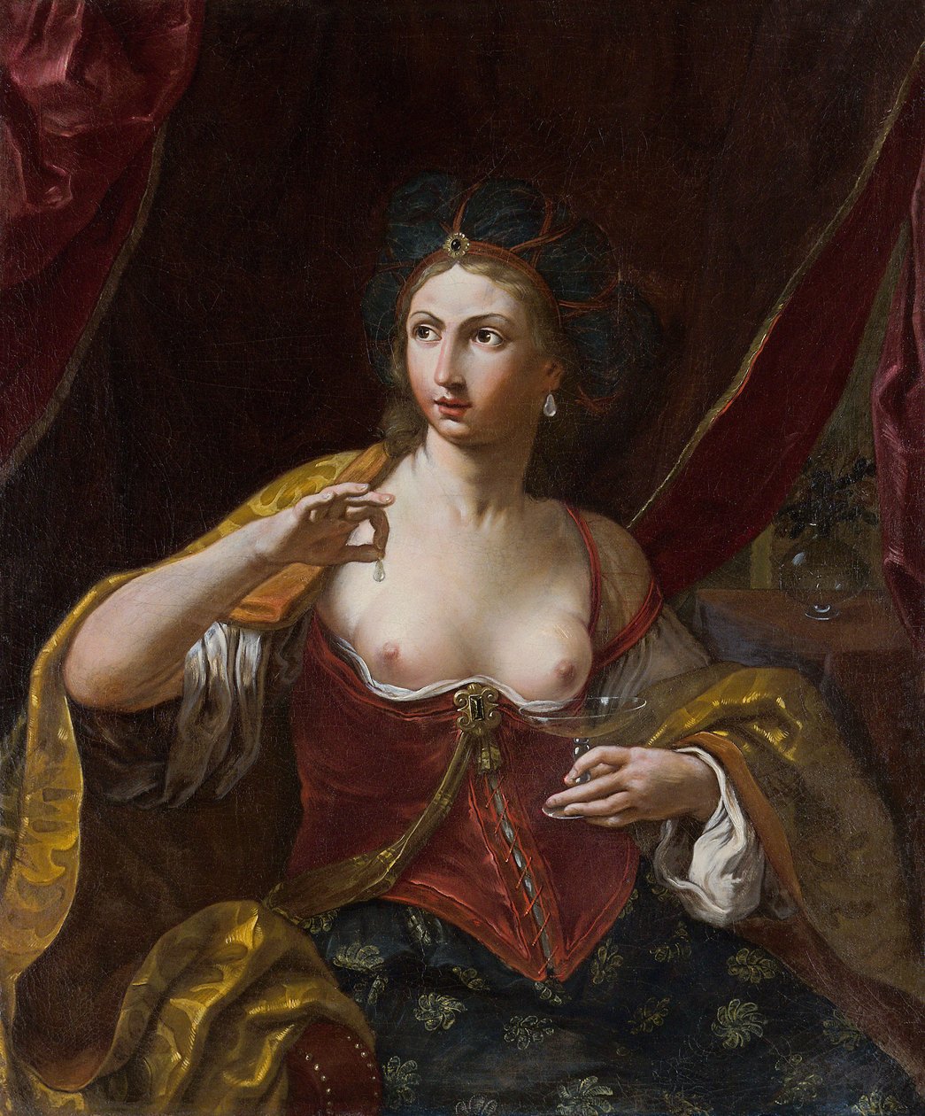 Kleopatra od Elisabetta Sirani