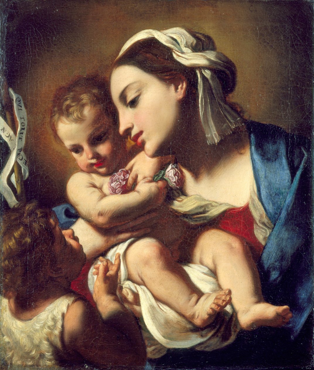 Madonna a dítě se svatým Janem, 1664. od Elisabetta Sirani