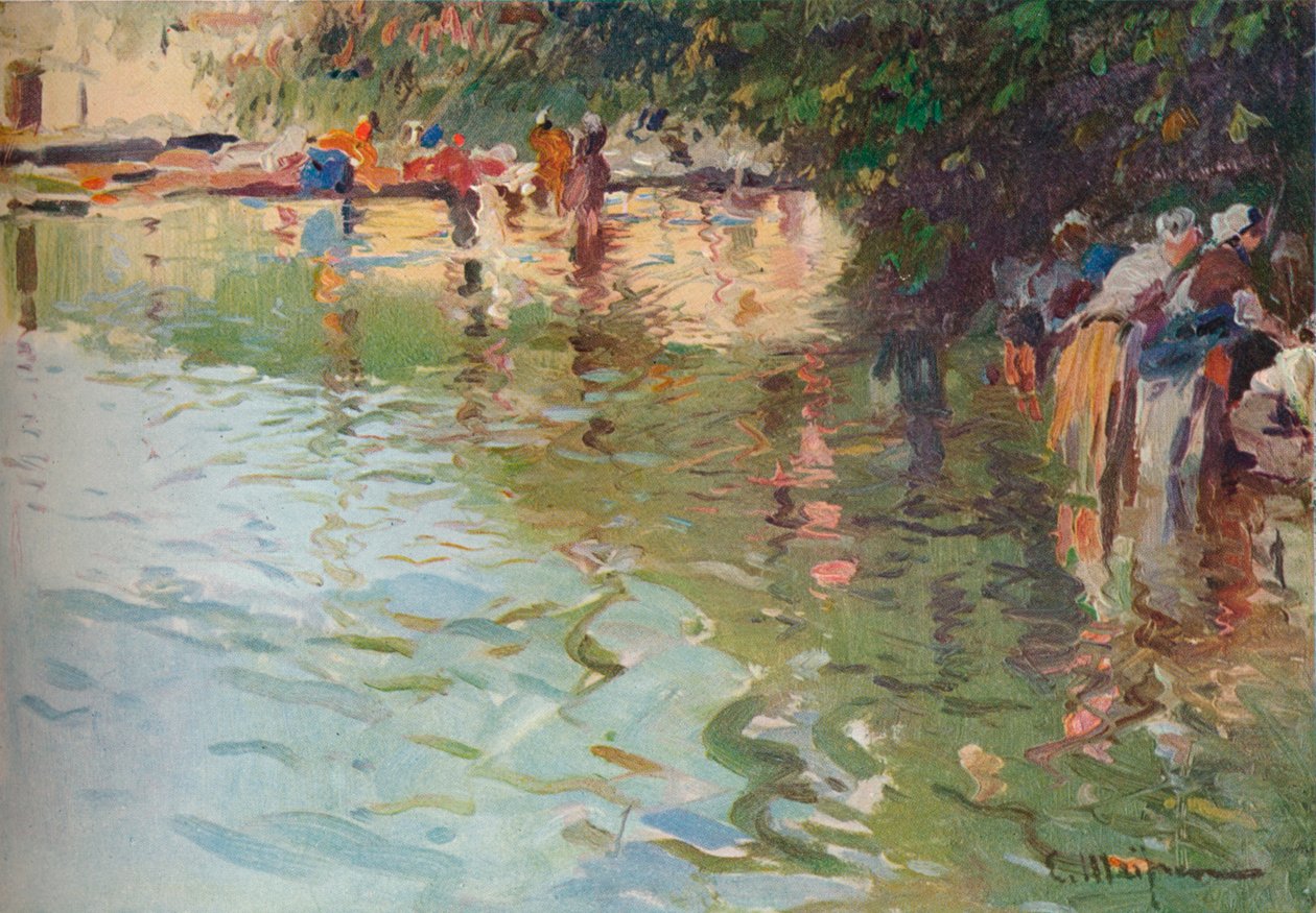 V Pontevedra, c1904 od Eliseo Meifren y Roig