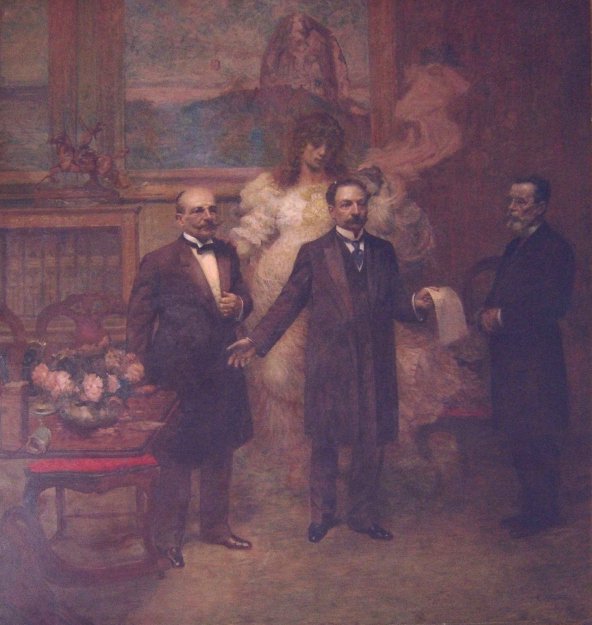 Alegorie zákona o rozpočtu od Eliseu Visconti