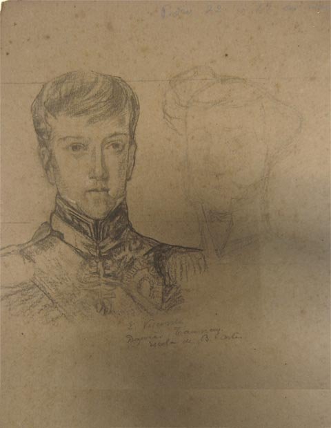 Pedro II z Brazílie, ve věku 9 od Eliseu Visconti