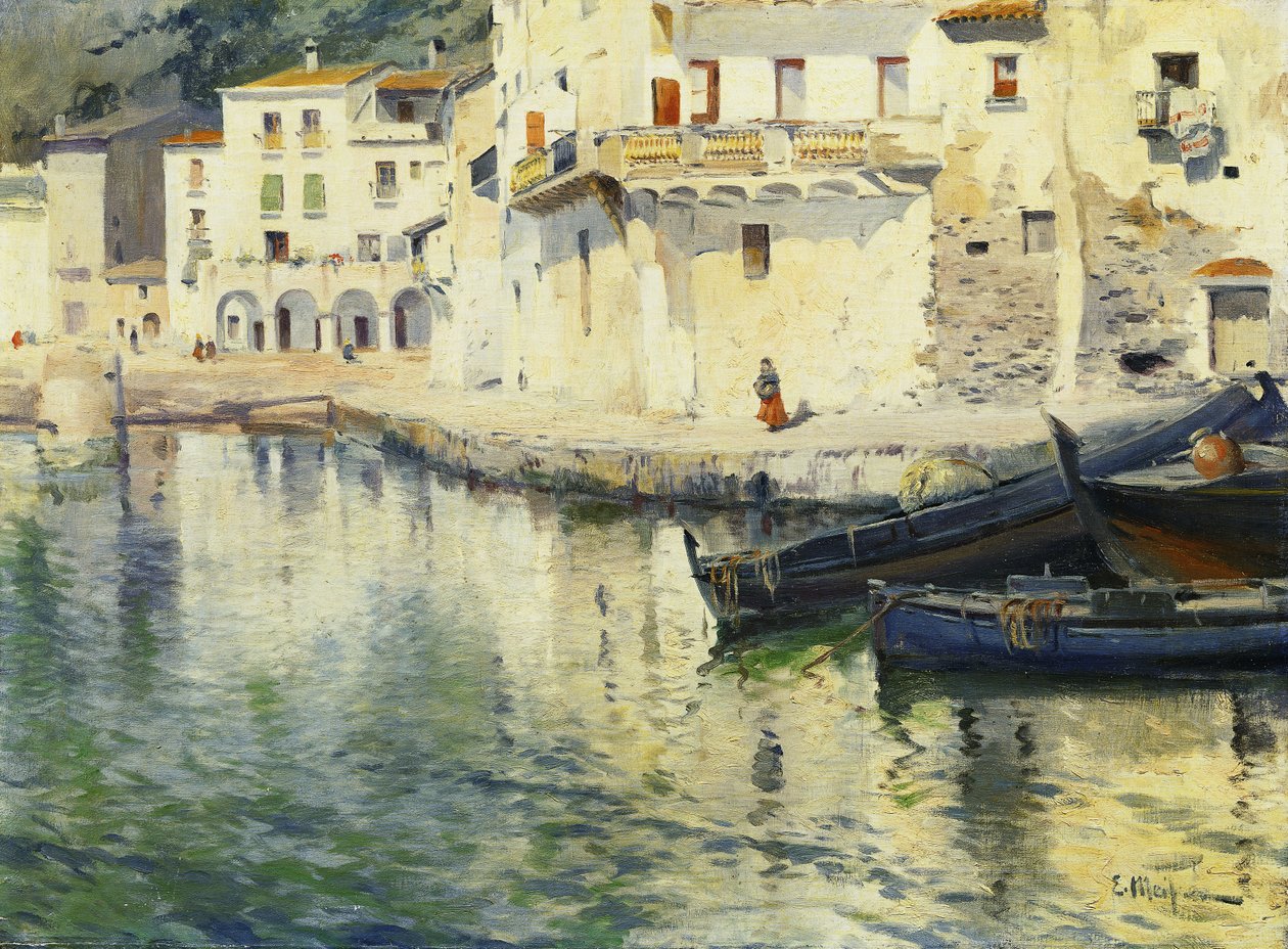 Přístav Cadaques od Eliseu Meifren i Roig