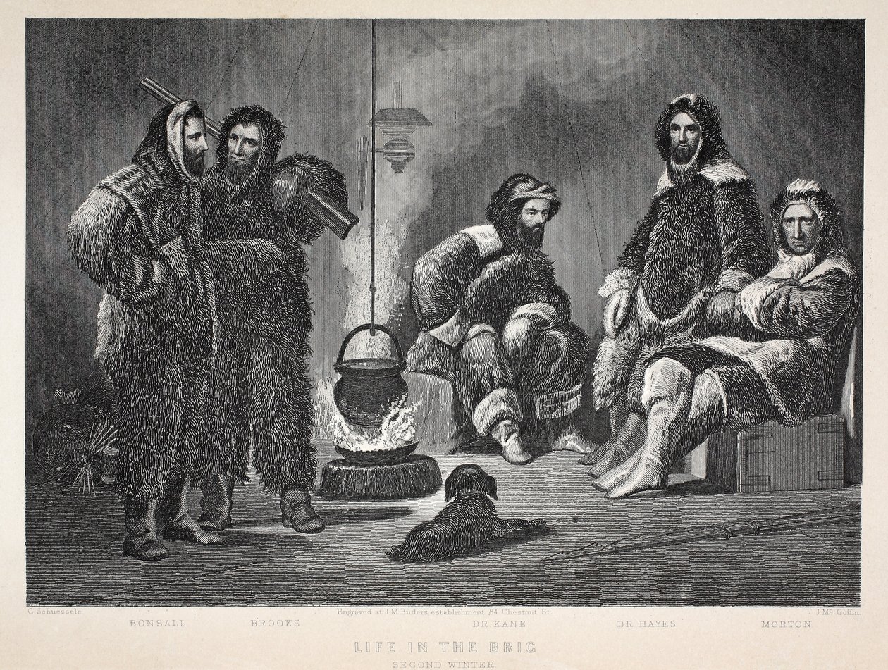 Life in the Brig, ilustrace z 