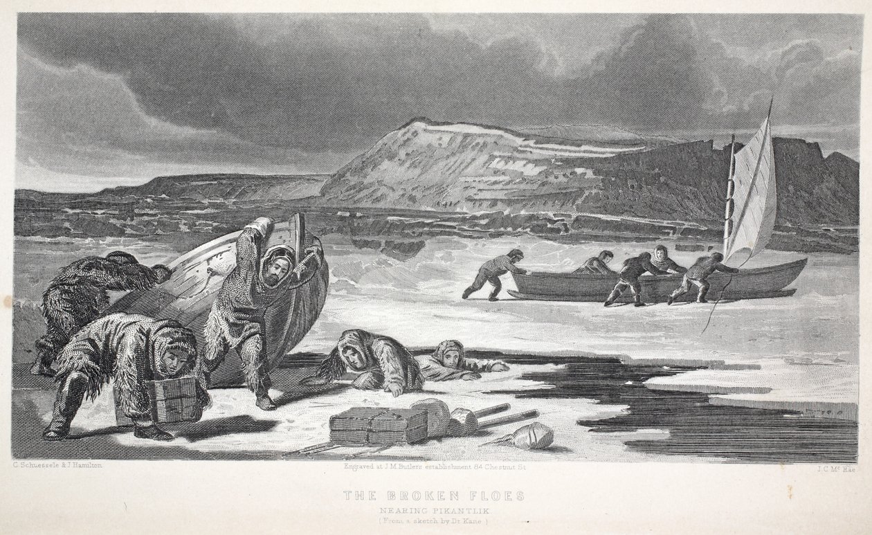 The Broken Floes, ilustrace z 