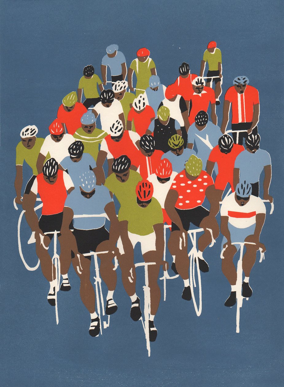 Gruppetto, 2014 (sítotisk) od Eliza Southwood