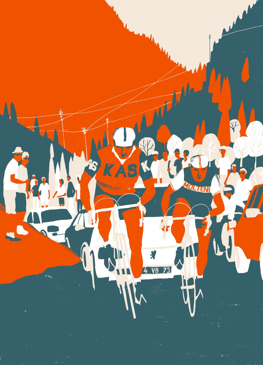 Kas-Molteni, 2014 (sítotisk) od Eliza Southwood