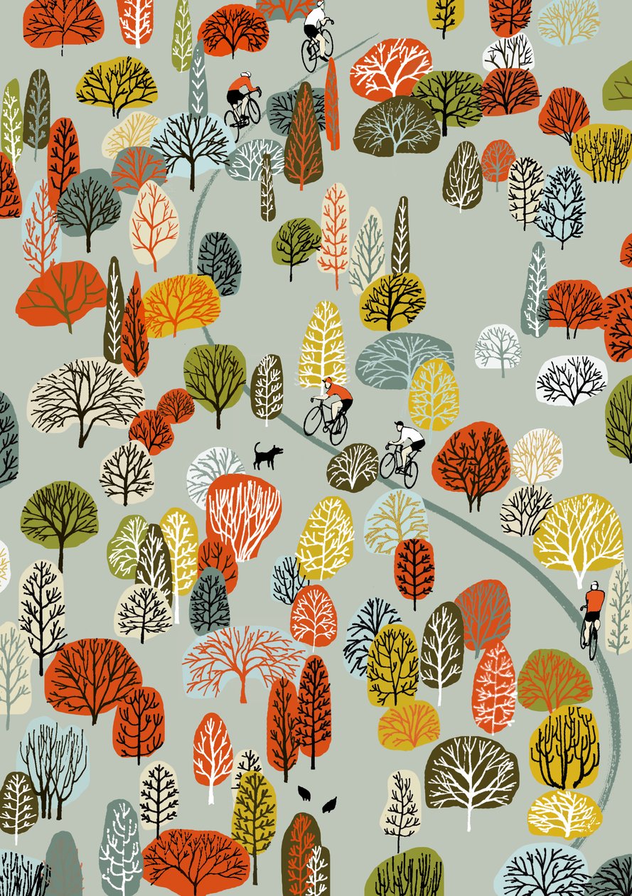 Do kopce, 2012 (sítotisk) od Eliza Southwood