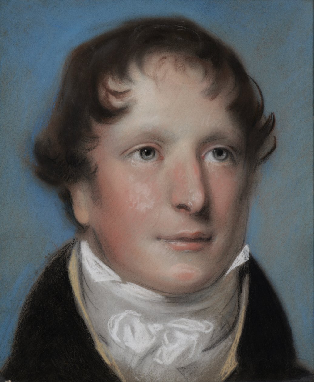 Edward Pretty, první kurátor Maidstone Museum od Eliza Anne Drummond